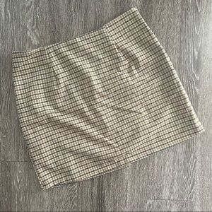 Plaid Skirt